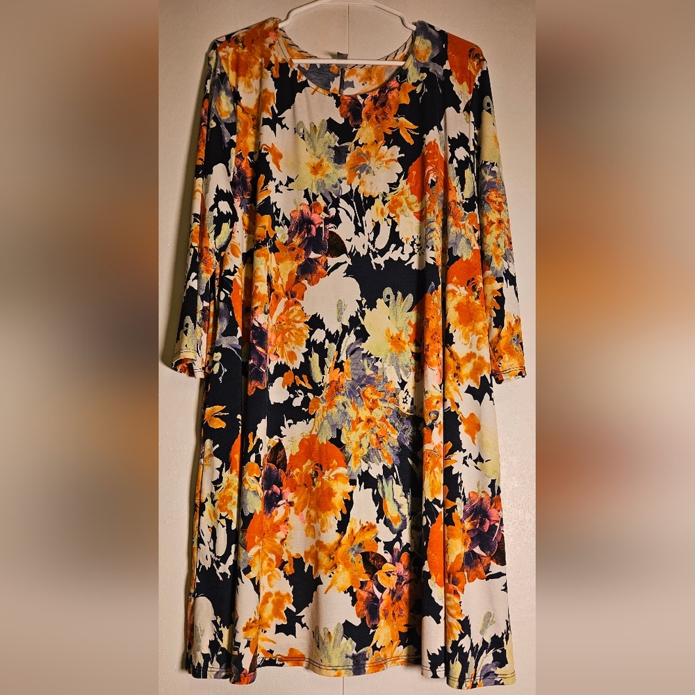 Honeyme Curvy Floral Dress XXXL 3x
